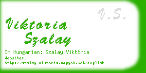 viktoria szalay business card